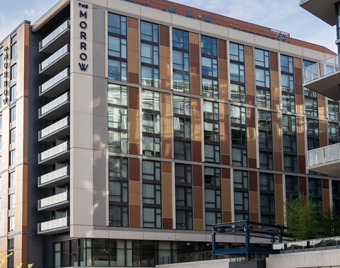 A high end hotel joins the skyline of Washington, D.C. - Armature Works Hotel, otherwise known as "The Morrow"